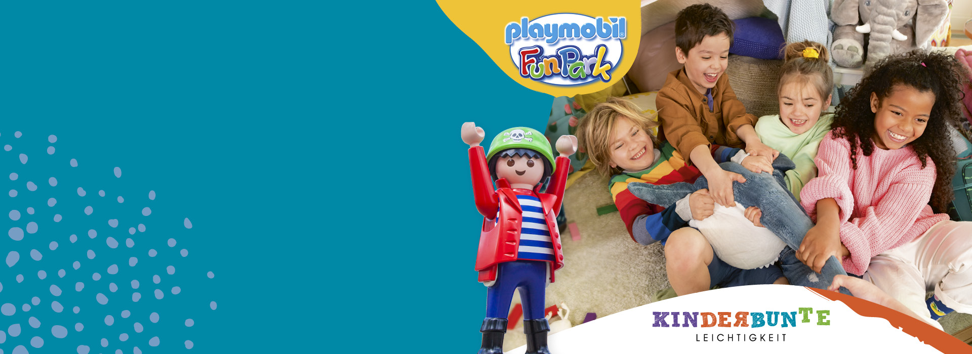 Mach mit beim kinderbunten Gewinnspiel mit Playmobil