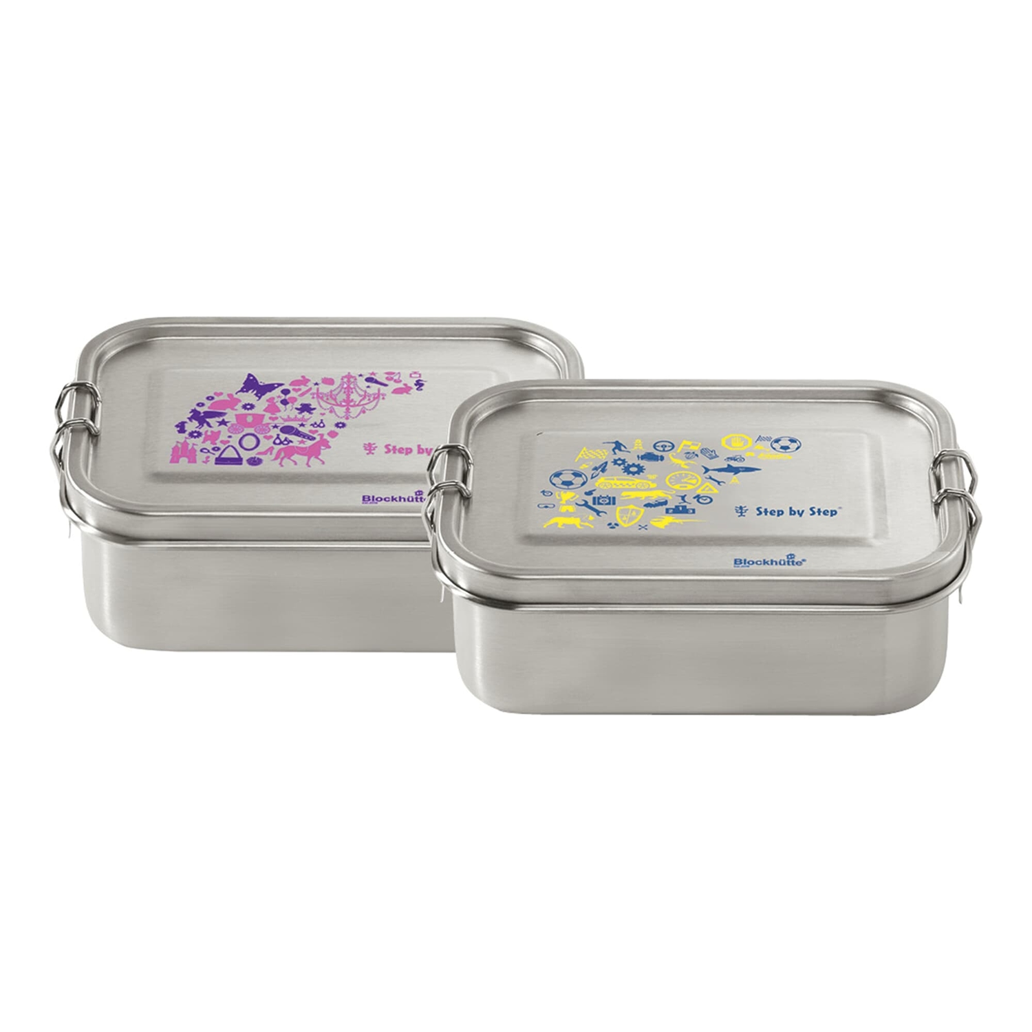 Brotdose Frischhaltedose Lunchbox Edelstahl Schulkinder BPA frei 480-1960ml 