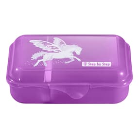 Lunchbox mit Trennwand, "Dreamy Pegasus", Violett