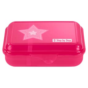 Lunchbox mit Trennwand, "Glamour Star", Rosa