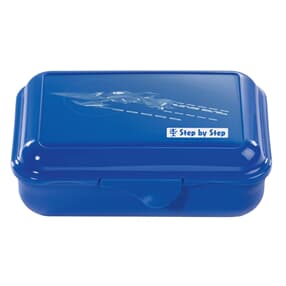 Lunchbox mit Trennwand, "Starship", Blau
