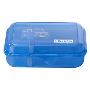 Lunchbox mit Trennwand, "City Cops", Blau
