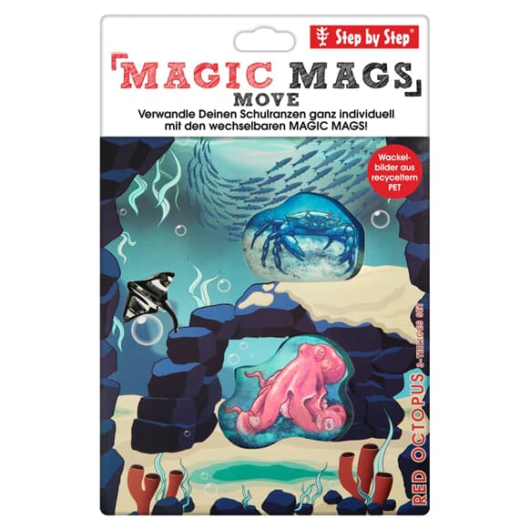 MAGIC MAGS MOVE, Red Octopus Pius