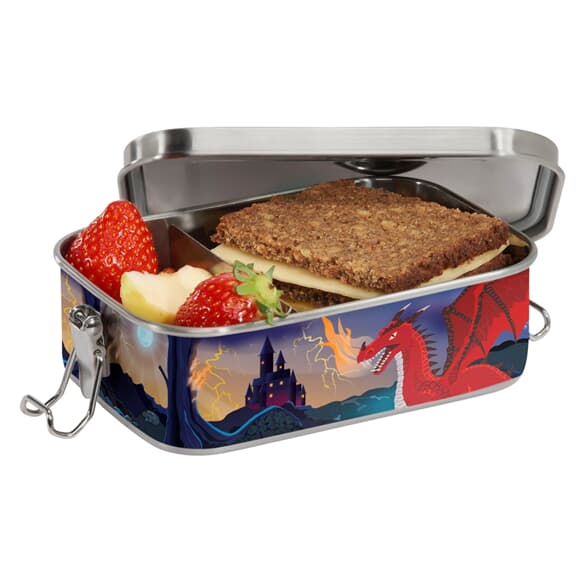 Edelstahl-Lunchbox, Dragon Drako