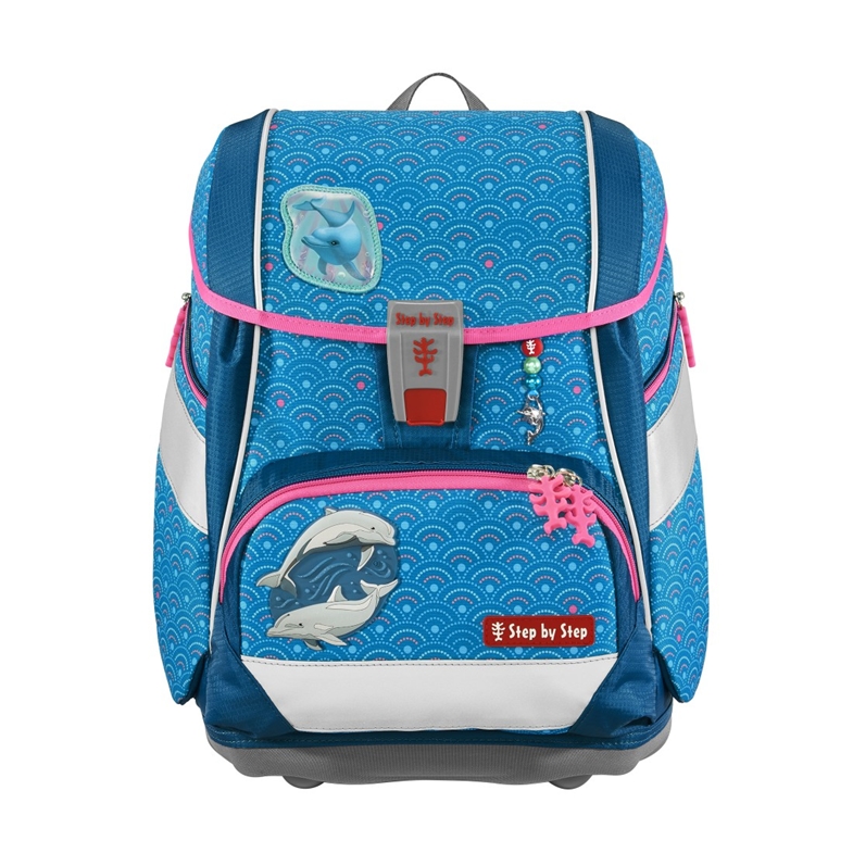 2IN1 PLUS Schulthek-Set "Dolphin Pippa", 6-teilig